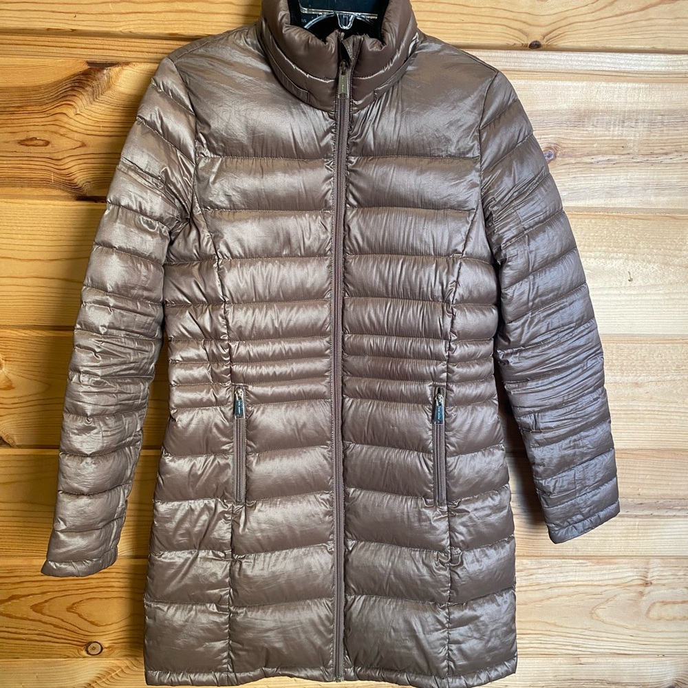 Andrew Marc packable down puffer coat